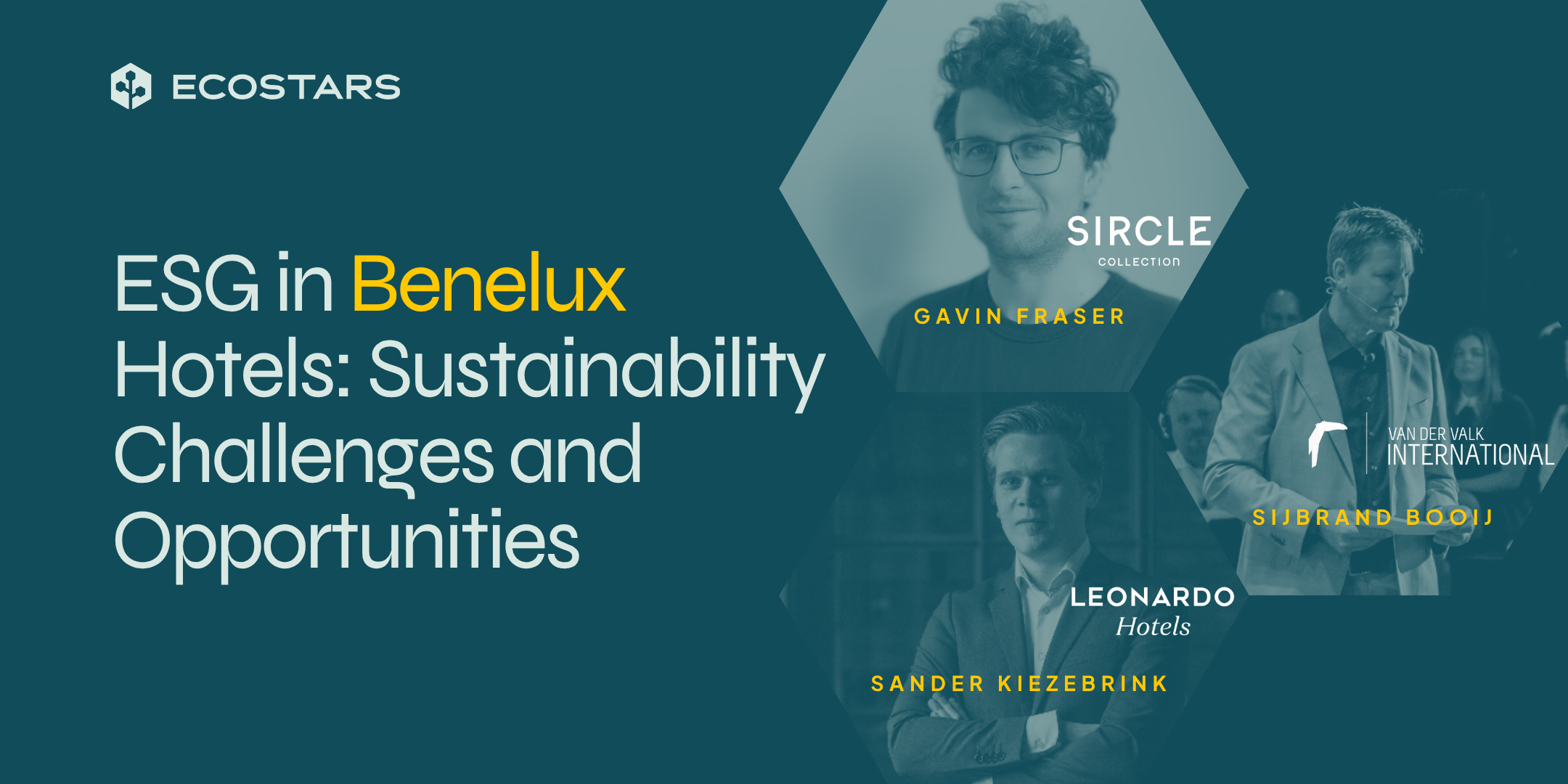 How are leading hotel groups in the Benelux region approaching ESG and sustainability?